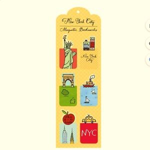 Galison | Magnetic Bookmarks | New York City Magnetic Bookmarks
